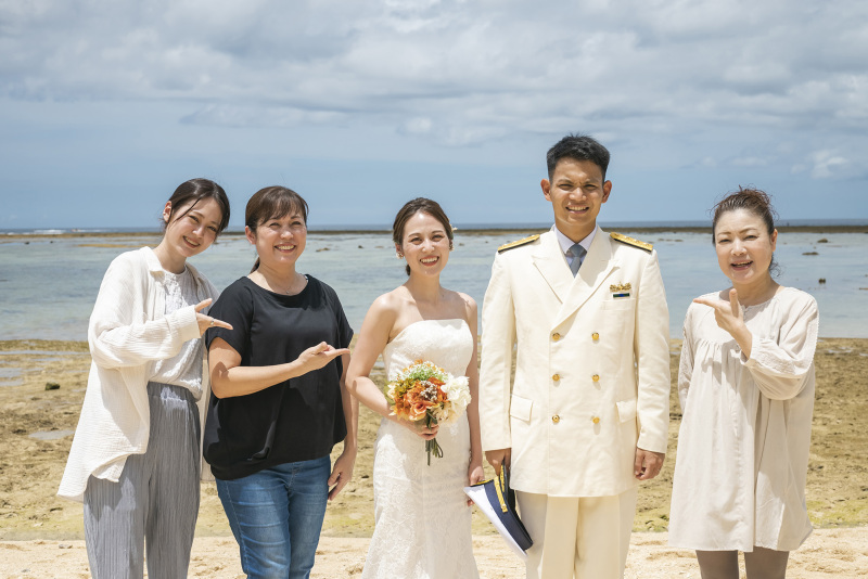 ラストを締めくくるのはファミリーフォト*