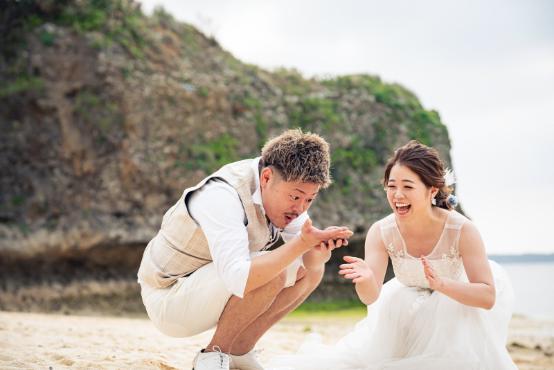 ヤドカリいた〜〜〜!!