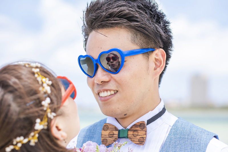 ハートのサングラス♡♡