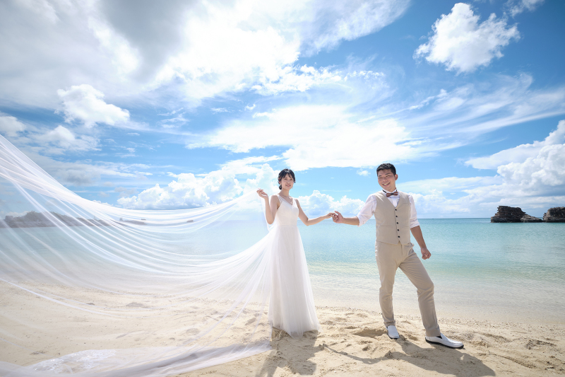 新郎様がリードしながら♪