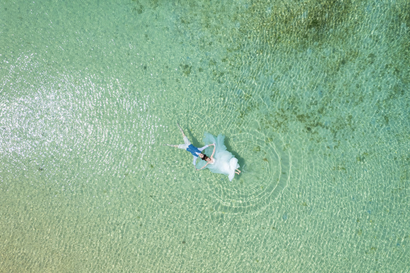 笑顔たえない!幸せいっぱい!沖縄フォトウェディング♡