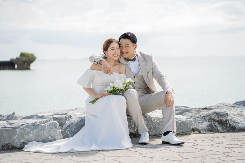 仲良く並んで!はいっチーズ!