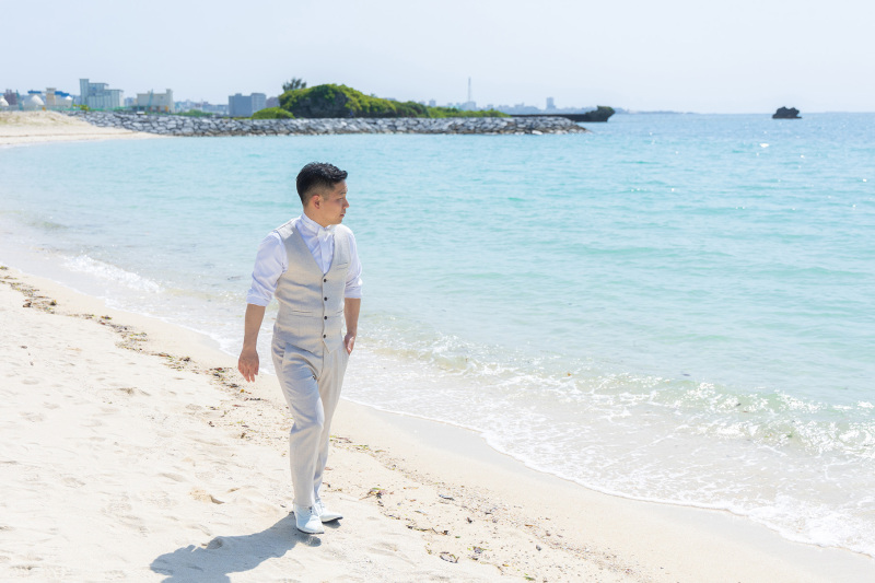 新郎様ソロショット