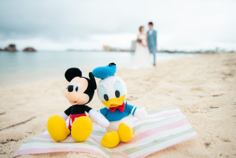 ディズニー好きで笑顔が素敵なおふたり＊