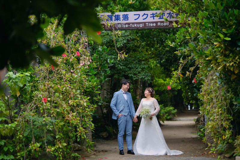 フクギ並木からスタート！