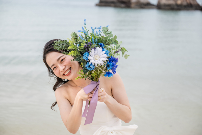 ご新婦様のソロショット♪