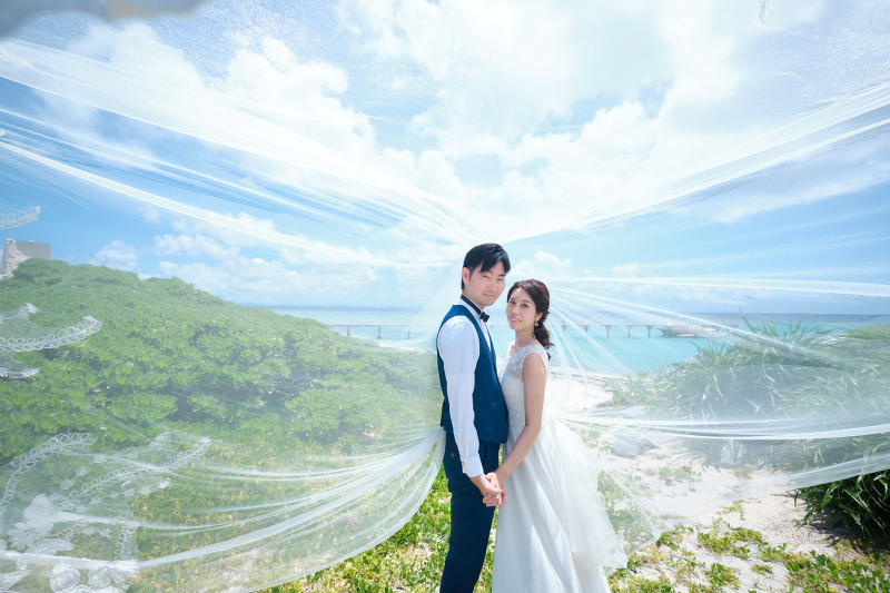 ロングベールを使って♫