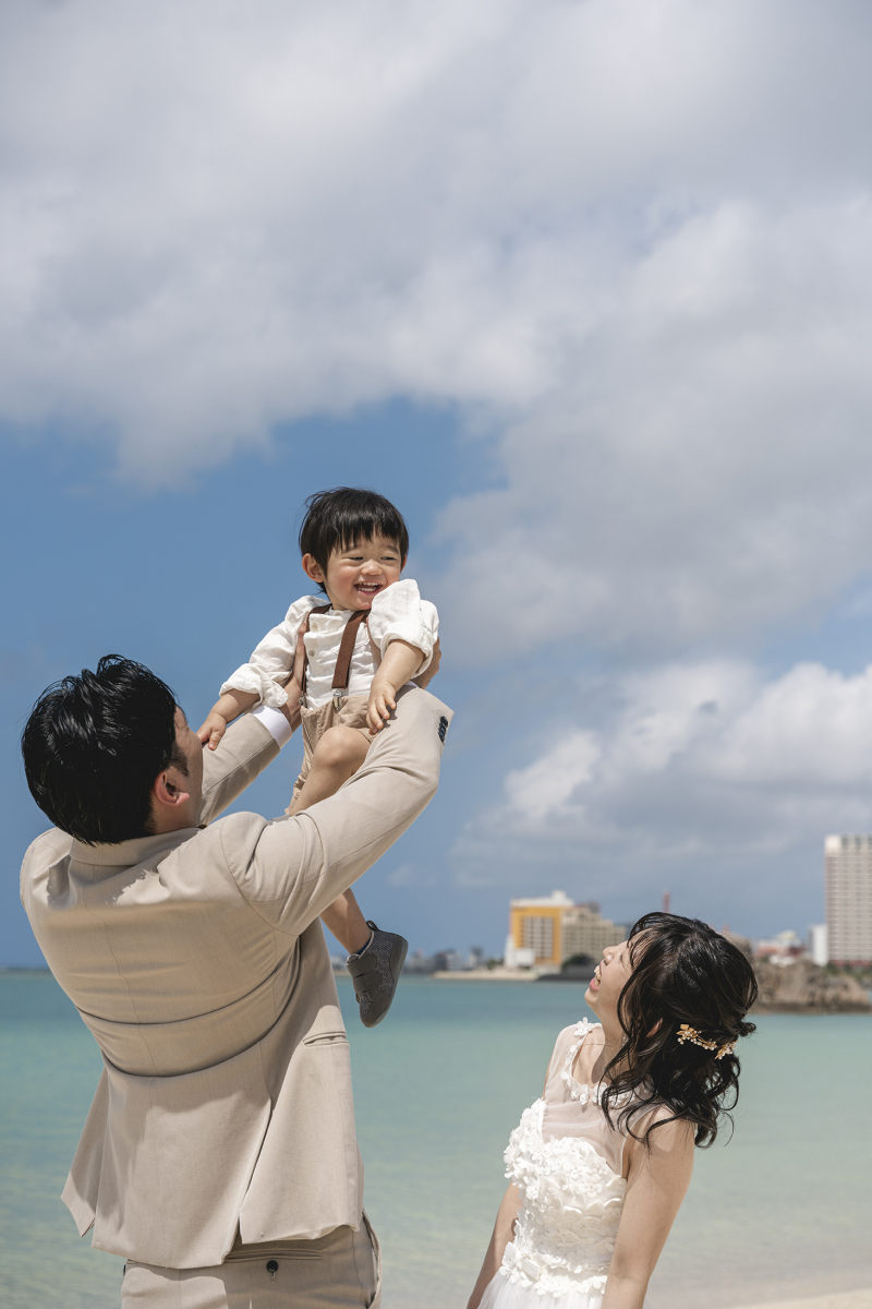パパより大きくなった気分♪