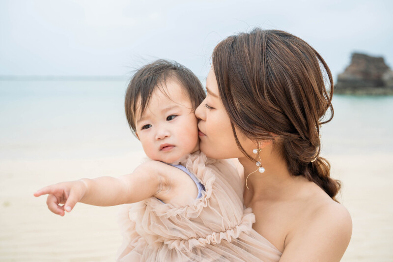お子様とツーショット♡