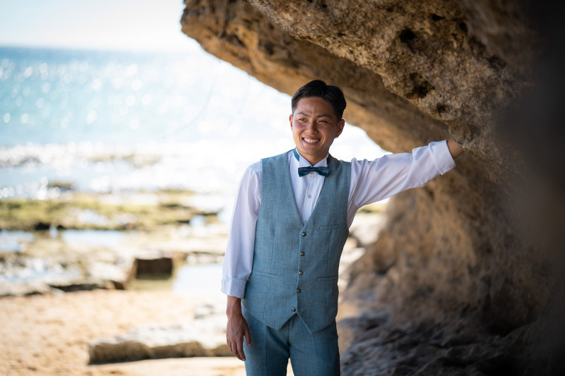 新郎様のソロショット＊