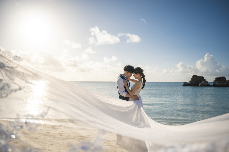 ラグジュアリーなベールフォト＊