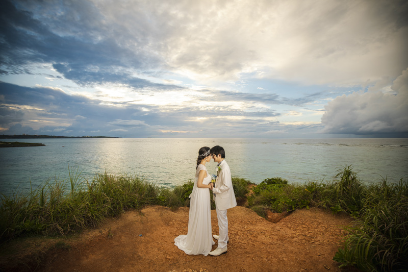 ★ザネー浜の有名な崖スポット★