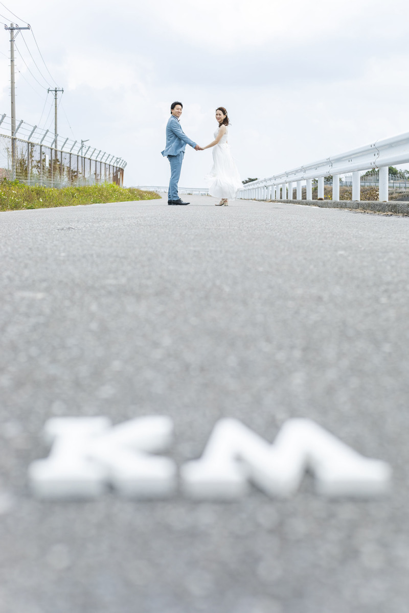 おふたりのイニシャルと共に＊