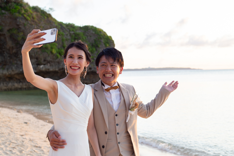 おふたりのLOVEショット