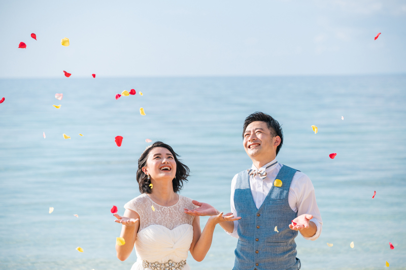 フラワーシャワー