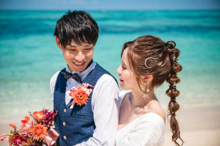 キラキラお月様と可愛いワンちゃん