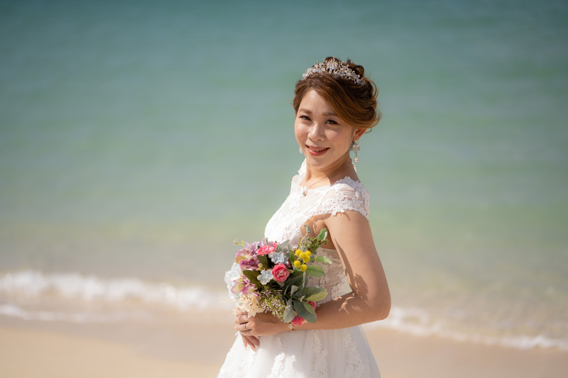 ソロカットも美しく*