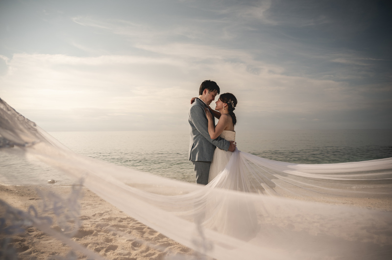 ロングベールを纏って＊