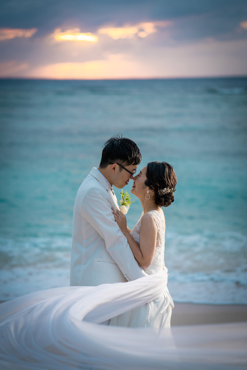 一瞬のサンセット