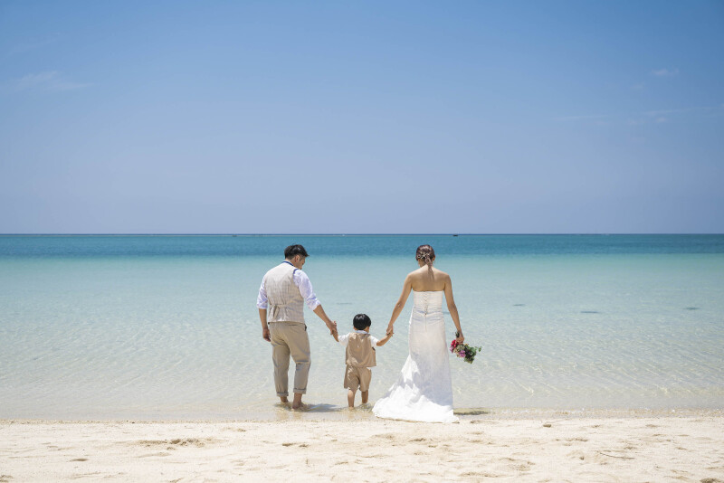 家族でウォーターイン！