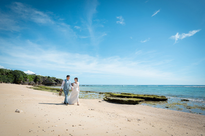 ふたりだけのビーチです♪