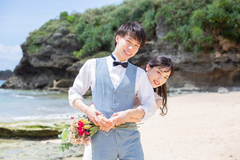 快晴でのフォトウェディング