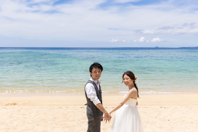 ビーチ撮影スタート!