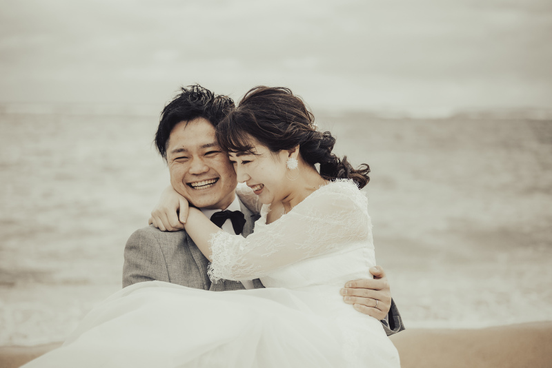 曇り活かした笑顔の撮影*