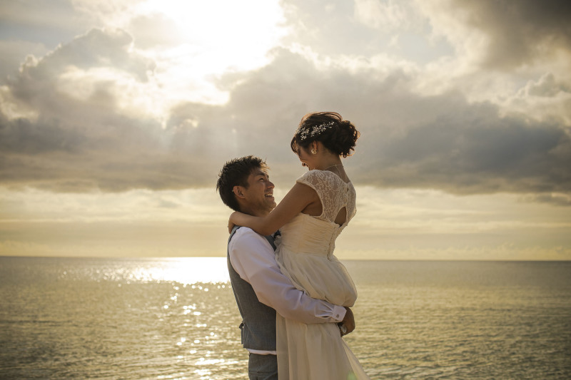 サンセットがキラキラと*