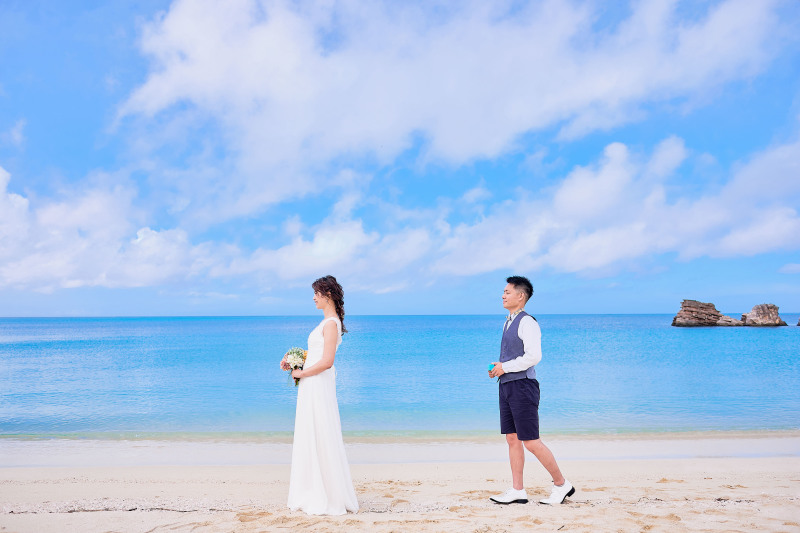 プロポーズシーン(緊張の1歩1歩)