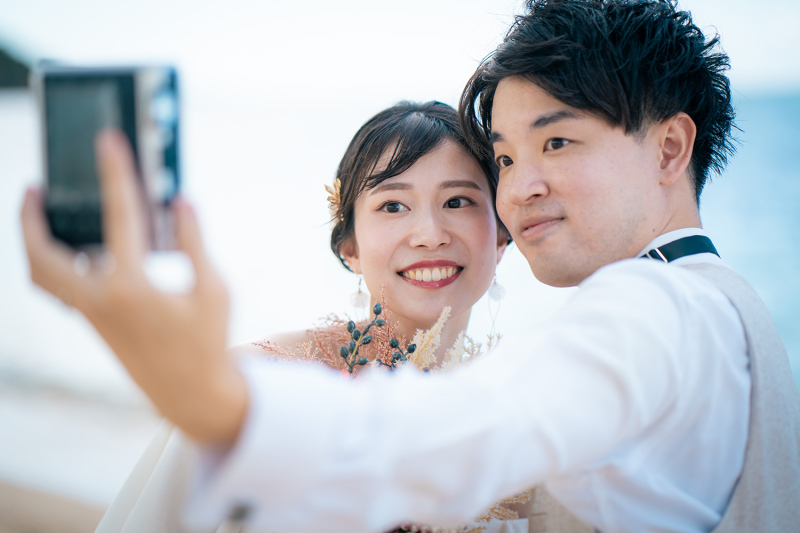 インカメでパシャリ