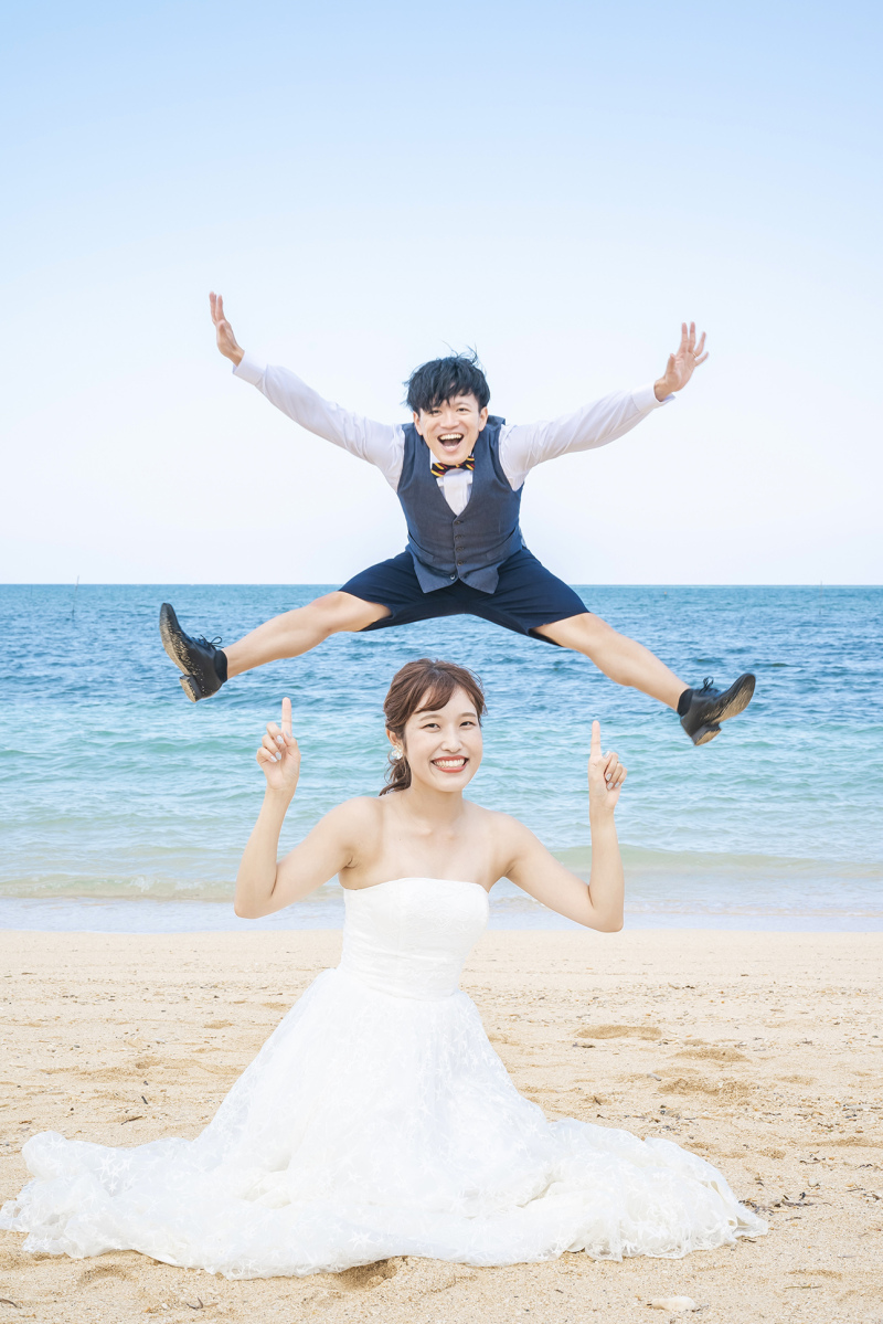 新郎様元気よく！！