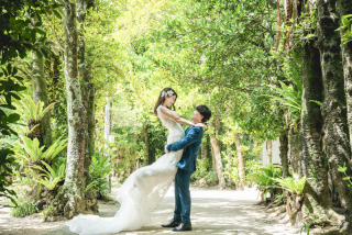 プレミアムプランで叶うこだわりぬいた沖縄満喫フォトウェディング*