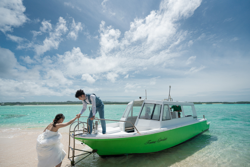 さぁ、次は与論島内のビーチへ