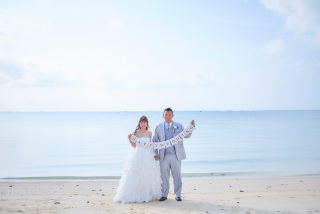 輝くビーチと輝く笑顔♪
