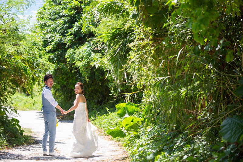 緑のトンネルを抜けたら〜♩