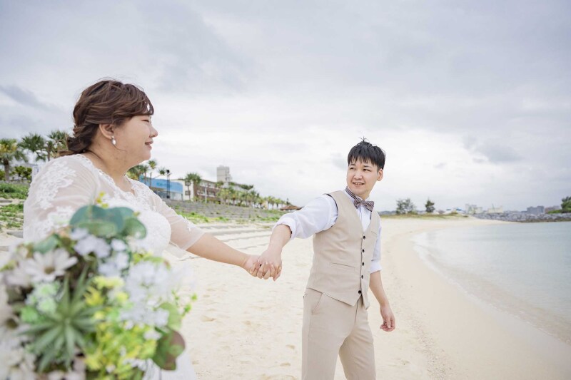 リードしてくれる新郎様♡