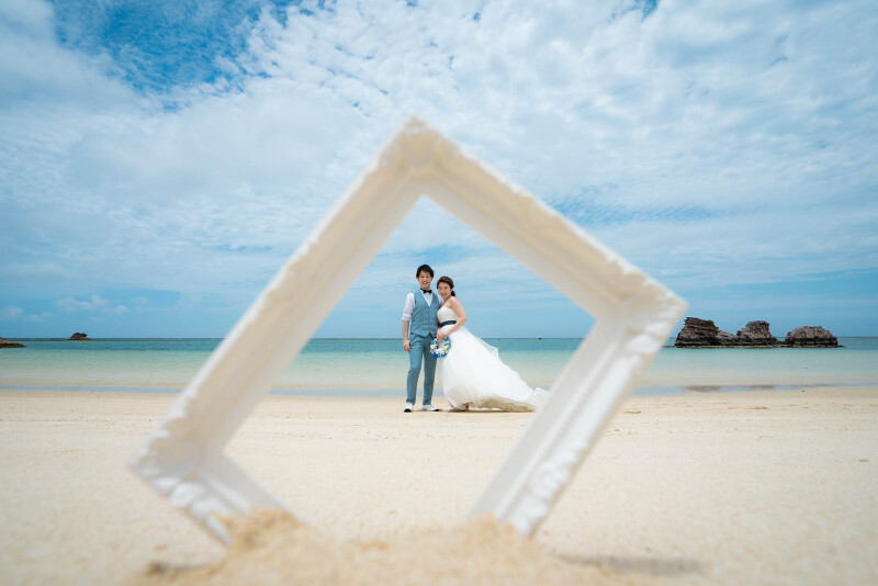 フレームを使って♡