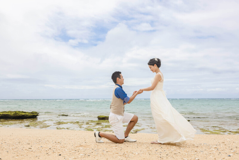 プロポーズシーン