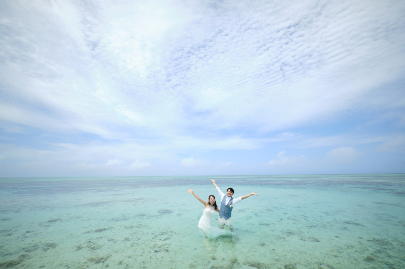 クリア過ぎる海と