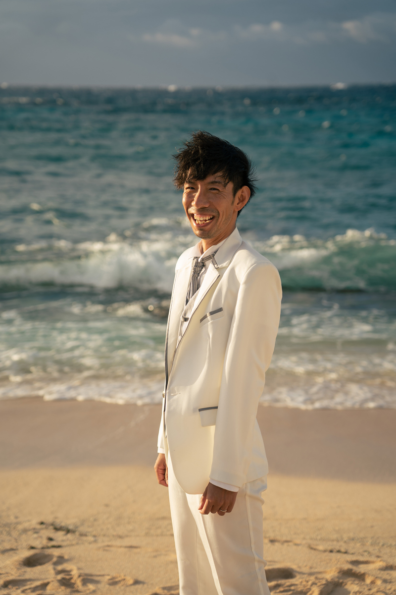 新郎様のソロショット＊＊