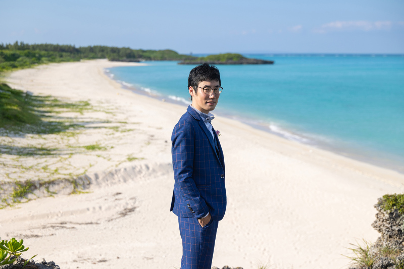 新郎様ソロショット