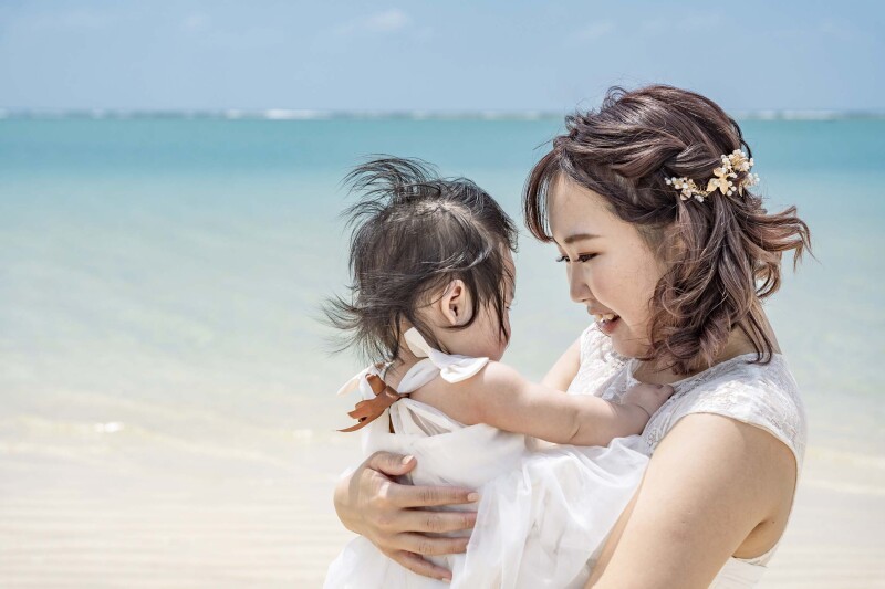 ママとふたりで