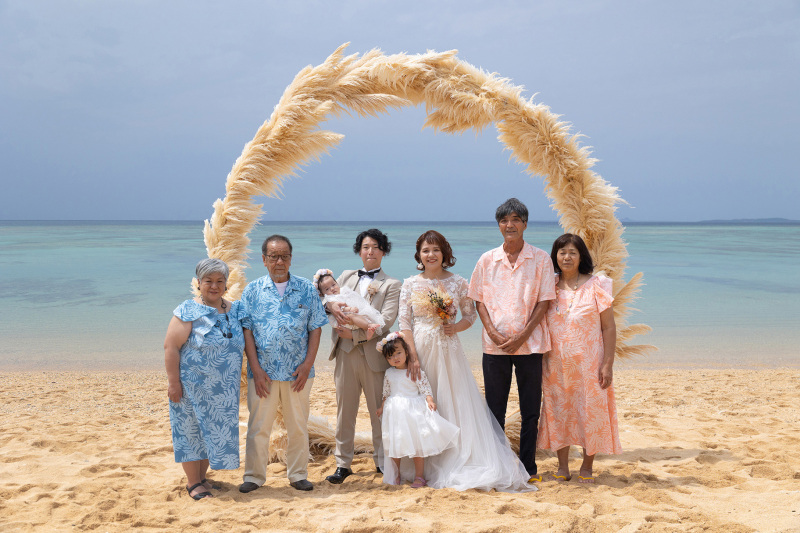 ご家族に見守られ