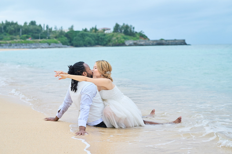 最後はKissショット