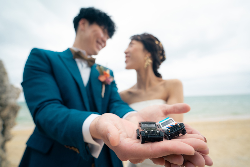 持ち込みアイテムのミニカー＊