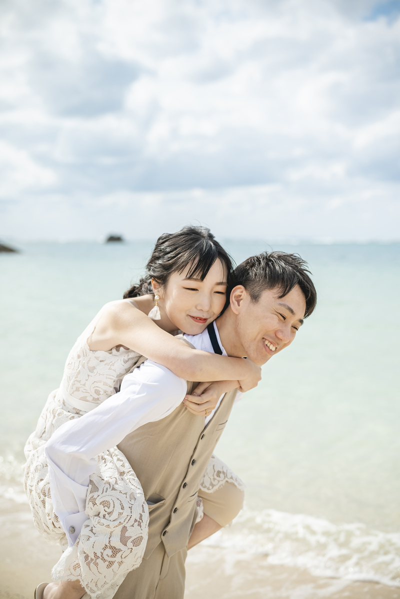 おんぶショット〜♡