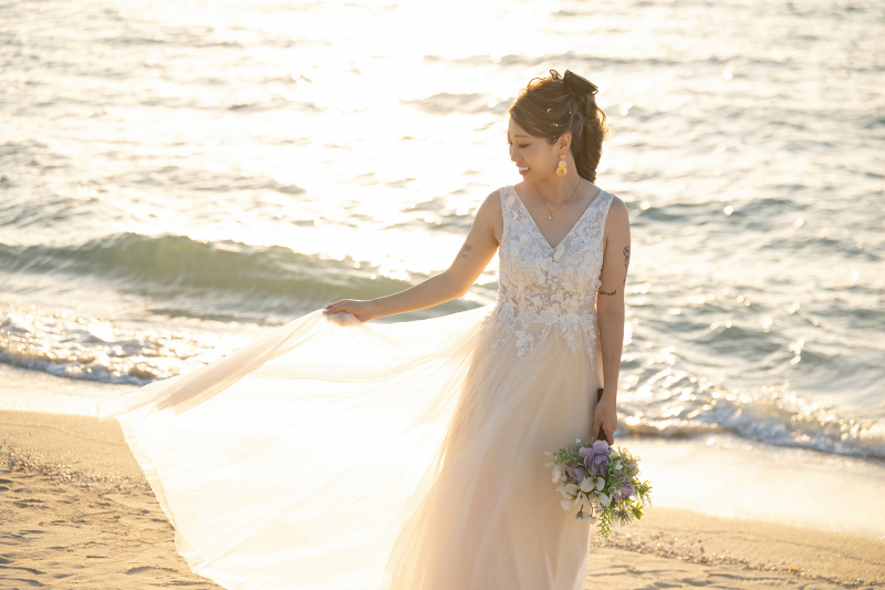 新婦様ソロショット