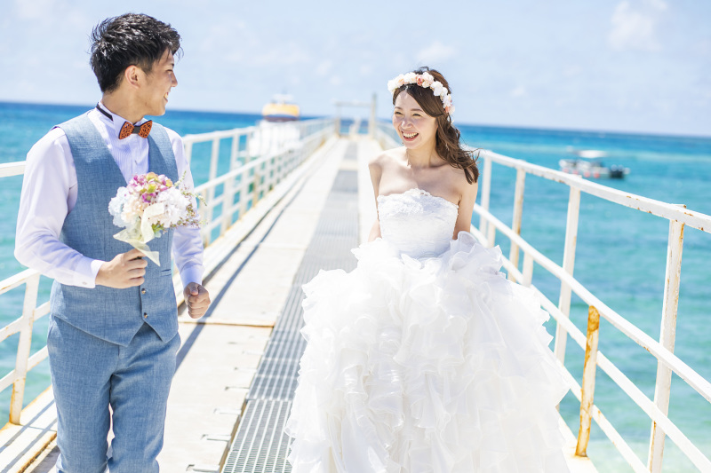 船と島を結ぶ桟橋にて＊＊