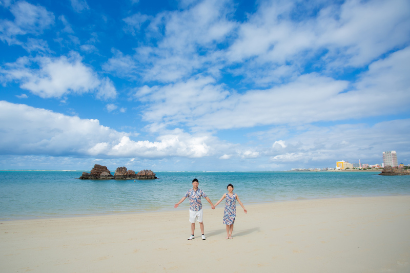 ビーチ撮影!